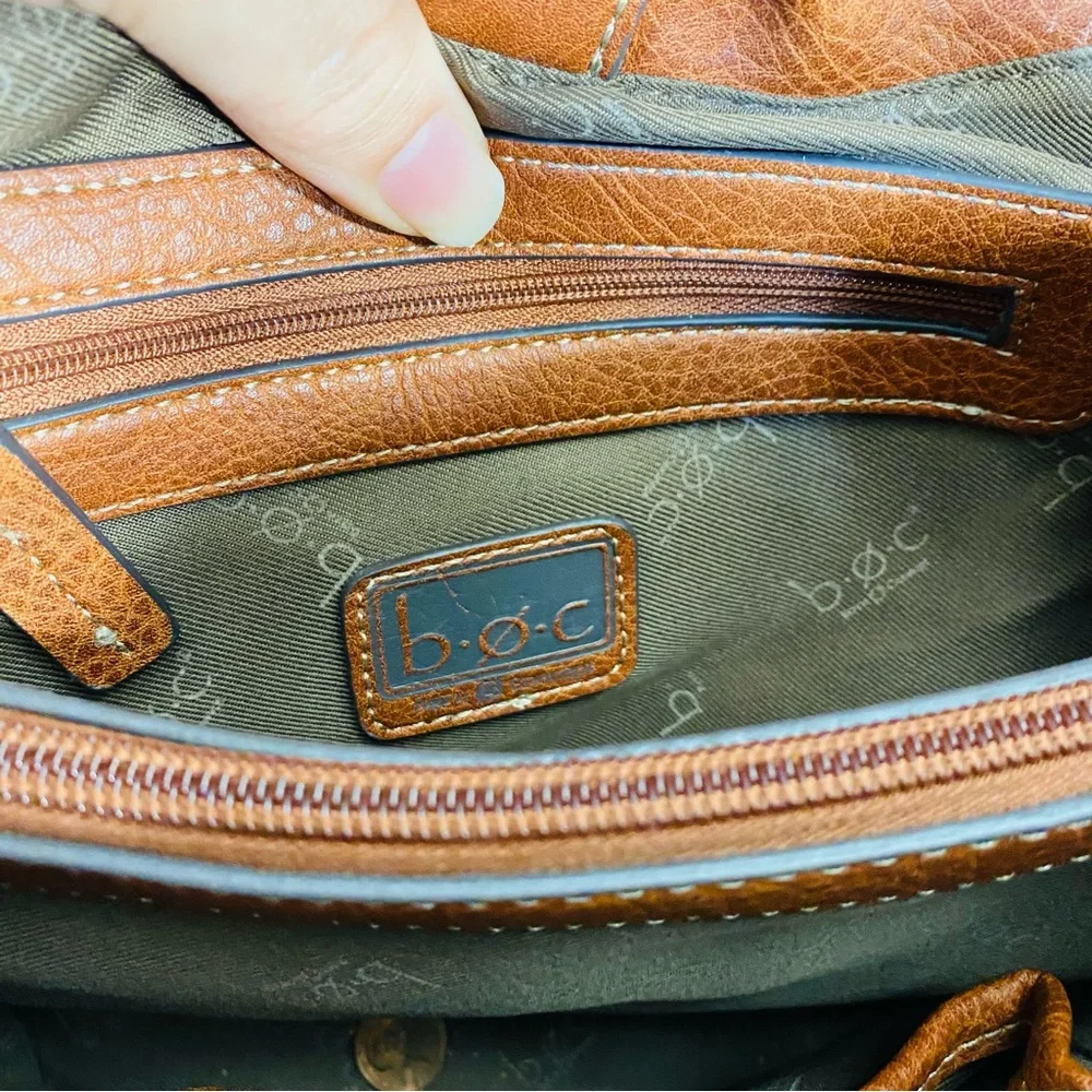 Born Concept Embossed Faux Leather Tooled Western-inspired Bag - Picture 7 of 8